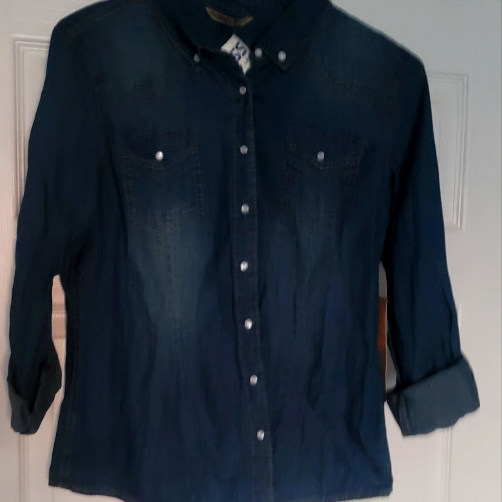 Denim Blouse
